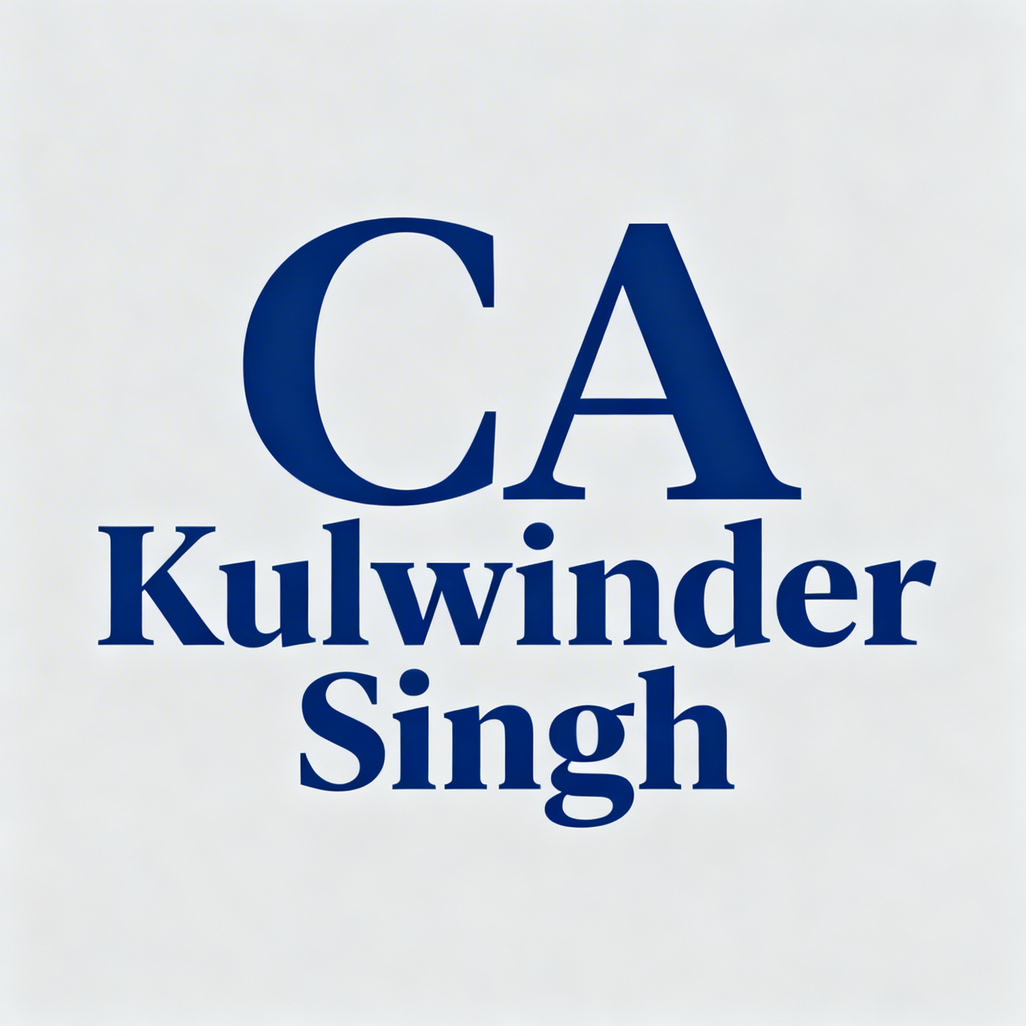 CA Kulwinder Singh